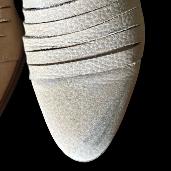 Lucky Brand tan sliced leather zavrina bootie size 8.5 - Picture 6 of 8